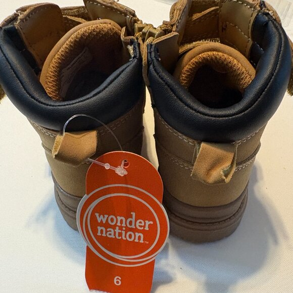 Wonder Nation Tucker Boot – Kids Size 6 – Wheat Color - Picture 3 of 6